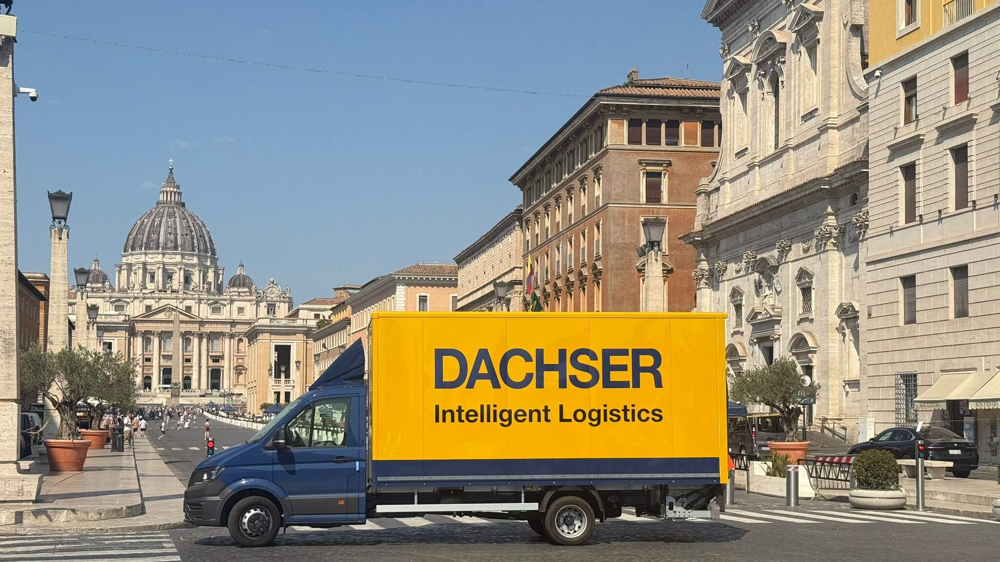 DACHSER nella citt&agrave; di Roma
