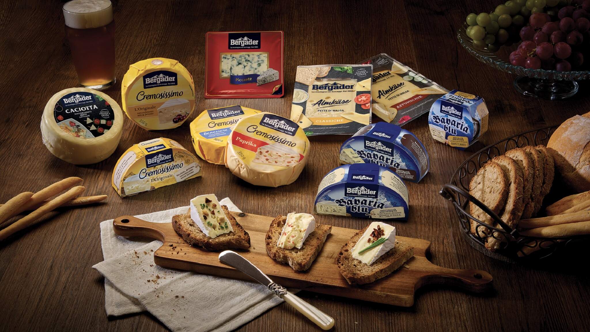 Bergader produce formaggi di alta qualità