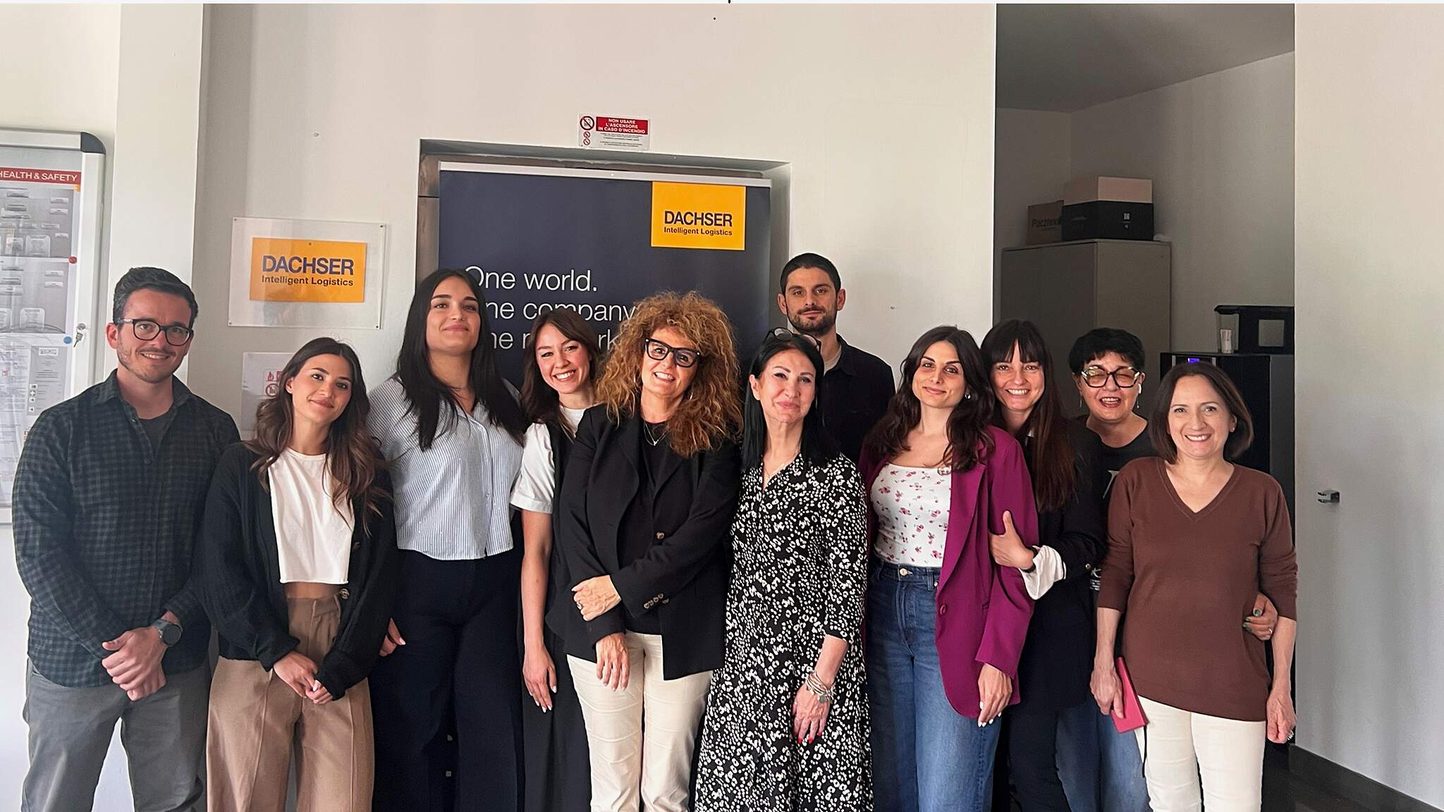 Il team Customer Service della filiale di Padova